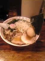 「特製中華そば（硬め）+ねぎ」@中華めん処 道頓堀の写真