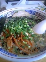 「長浜ラーメン（01） ￥600」@ハングリードラゴンの写真