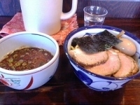 「白濁濃厚チャーシューつけめん」@とうかんやの写真