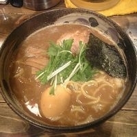 「中華そば+味付玉子」@中華そば 椿の写真