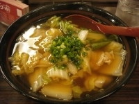 「朝らーめん+玉子かけご飯」@らーめん粋家 上野店の写真