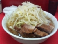 「小ラーメン（ニンニク、野菜）」@ラーメン二郎 小岩店の写真