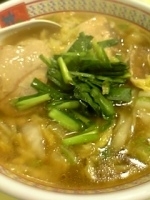 「おいしいラーメン（￥530）」@どうとんぼり神座 道頓堀本店の写真