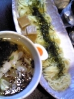 「塩つけ麺」@らぁめん達人の写真