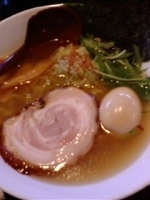 「コク塩ラーメン+味玉」@凌駕 veinの写真