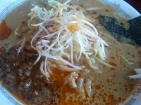 「担担麺+ライス（619円+157円）」@幸楽苑 若松店の写真