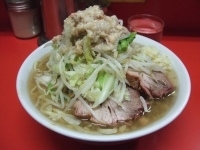 「小ラーメン/アブラ/ニンニク  650円」@ラーメン二郎 神田神保町店の写真