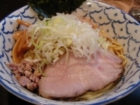 「油そば（割りスープ付き）普通盛700円」@兎に角 松戸店の写真