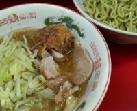 「相撲つけ麺 ニンニク」@ラーメン二郎 相模大野店の写真