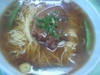 「大肉麺（730円）」@あまからやの写真