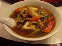 「牛肉汁そば」@東光飯店の写真