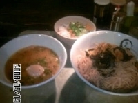 「鶏白湯白海老つけ麺」@らーめん愉悦処 鏡花の写真