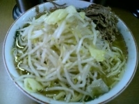 「ドカ盛ラーメン（野菜増し）」@ラーメン二郎 高田馬場店の写真