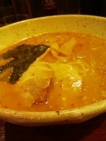 「辛味噌ラーメン+サービスライス700円」@信楽茶屋 東京平和島店の写真