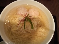 「あら炊き塩らーめん（￥800）+大盛りサービス」@麺屋 海神の写真