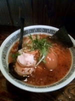 「醤そば  味玉」@麺場 浜虎 横浜店の写真