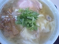 「塩ワンタンメン（800円）」@支那そば一麺 下広岡店の写真