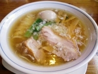 「あじ玉しおそば」@麺や食堂 本店の写真