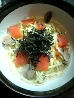 「ゆずボナーラ」@AFURI 恵比寿の写真