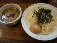 「味玉つけめん+豚ごわん」@中華そば むらさき山の写真