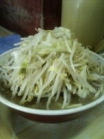 「小ダブル（ヤサイダブル・ニンニクなし）」@ラーメン二郎 品川店の写真