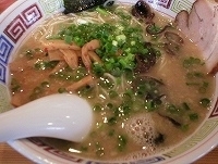 「03 長浜らーめん塩 ￥600  替玉￥100」@ハングリードラゴンの写真