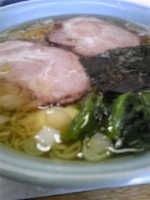 「中盛 塩（620円）」@支那そば屋 龍（Ron）の写真