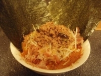 「ボンビーメン+バカ海苔」@麺バカ息子の写真