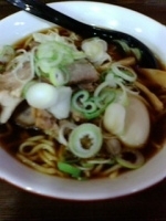 「黒+煮卵」@麺食堂 つばきの写真