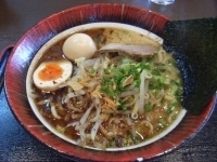 「醤油らーめん+味玉」@鶏坊やの写真