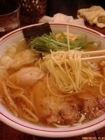 「塩旨ラーメン（大盛）全部のせ（900円+100円=1000円）」@井之上屋の写真