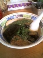 「01長浜ラーメン  替え玉」@ハングリードラゴンの写真