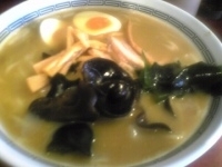 「豚骨チャーシューメン・玉子」@ラーメン マキタの写真