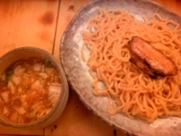 「紫つけ麺（中盛・あつもり） ￥750」@つけ麺 紫匠乃 門前仲町店の写真