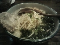 「塩岩のりラーメン（中盛り）」@麺や 和の写真