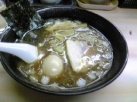 「ラーメン【750円】+味玉【100円】」@青森軒の写真