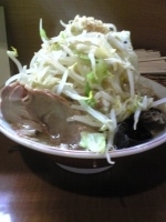 「らーめん（野菜増し増し）」@らーめん ぽっぽっ屋 水道橋店の写真