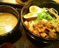 「つけ麺 ボッカケ（牛すじ肉の旨煮） 大盛」@らぁめん たろう 三宮本店の写真