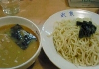 「味噌つけめん」@手打ちつけ麺 欣家の写真