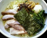 「油そば 塩 チャーシュー増し」@喜奴屋の写真