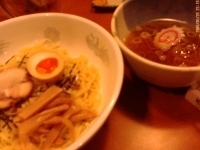 「つけ麺（700円）」@やきとん 田舎門の写真