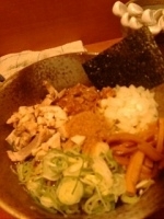 「まぜそば（小）」@食処 渓の写真