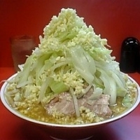「味噌ラーメン 650円（太麺、野菜マシ、ニンニクマシマシ）」@ラーメン 麺徳 東陽町店の写真