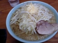 「小ラーメン（ヤサイダブル・ニンニク・アブラ）（600円）」@ラーメン二郎 亀戸店の写真