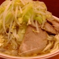 「大ラーメン（ヤサイ・ニンニク）」@ラーメン二郎 立川店の写真