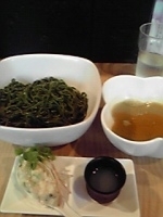 「5月限定 チェダーチーズとあさり風味抹茶仕立てのつけめん」@菜の写真