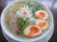 「塩中華そば+味玉」@ラーメン専門店 E.Y 竹末の写真