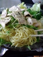 「カレー冷やし中華（大盛サービス） 987円」@ファミリーチューカ なかむらの写真