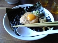 「大和魂トロ芋醤油ラーメン」@春日部 ラーメンミドリ食堂の写真