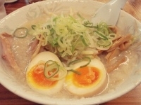 「しょうゆ味玉子らーめん 【750円】」@こってりらーめん なりたけ 津田沼店の写真